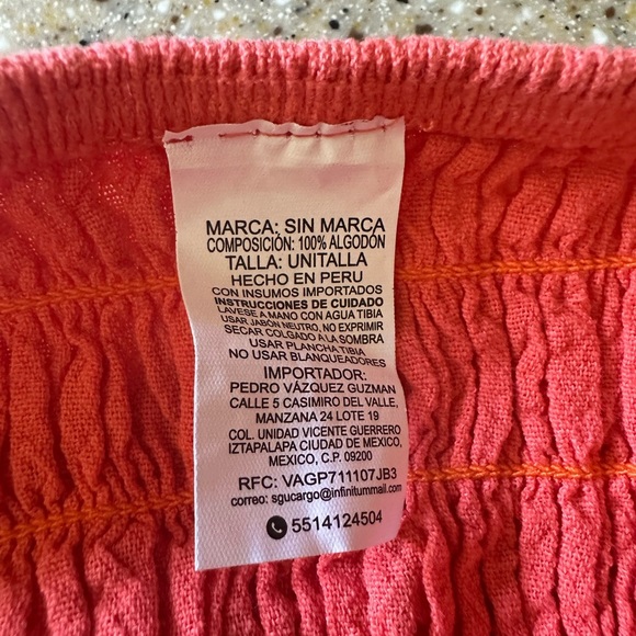 Elegant Coral Halter Dress - Picture 4 of 7